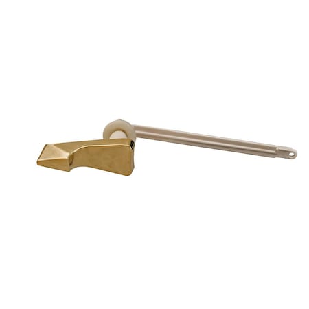 Jones Stephens Polished Brass Decorative Tank Trip Lever for American Standard ABS Plastic Arm, Spud T01051